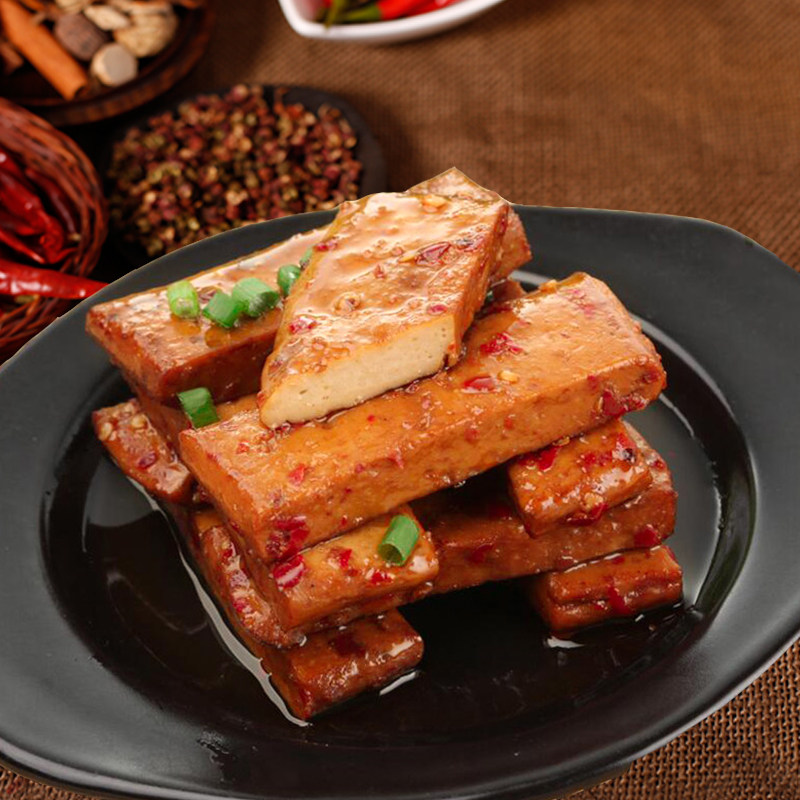 重庆特产小木渝嫩豆干500g嫩豆腐干小包装麻辣休闲零食豆干包邮
