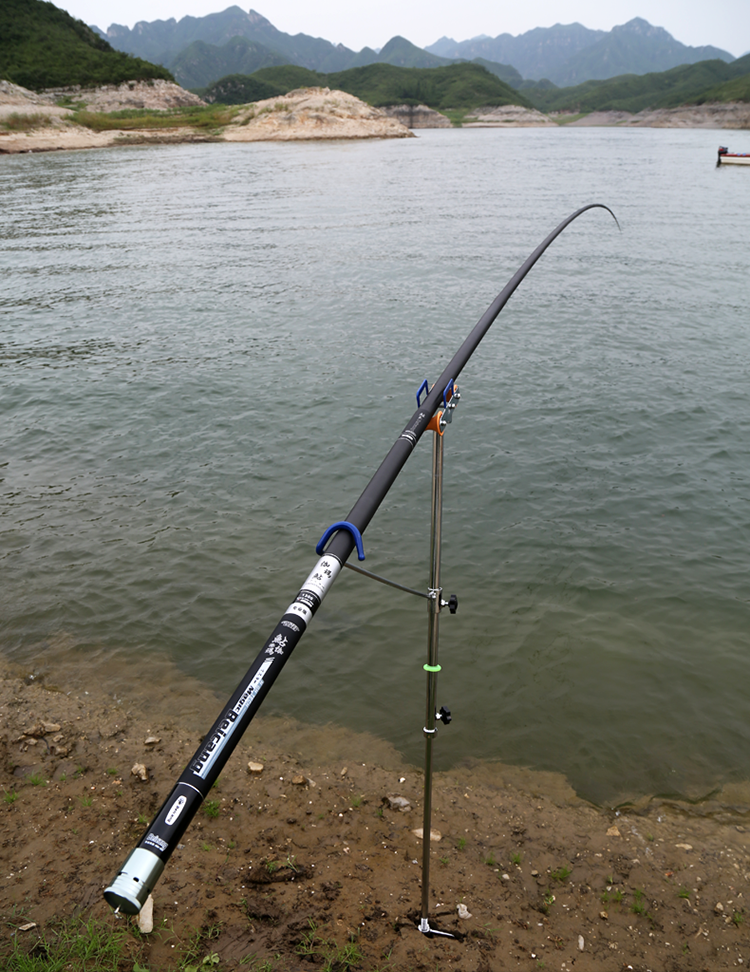 伽玛鲇鱼竿8910111213米钓鱼竿大炮打窝杆超轻超硬长节鱼竿