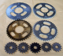 Applicable GS125 GN Prince HJ125-8 Diamond leopard EN motorcycle gear size tooth disc sleeve sprocket