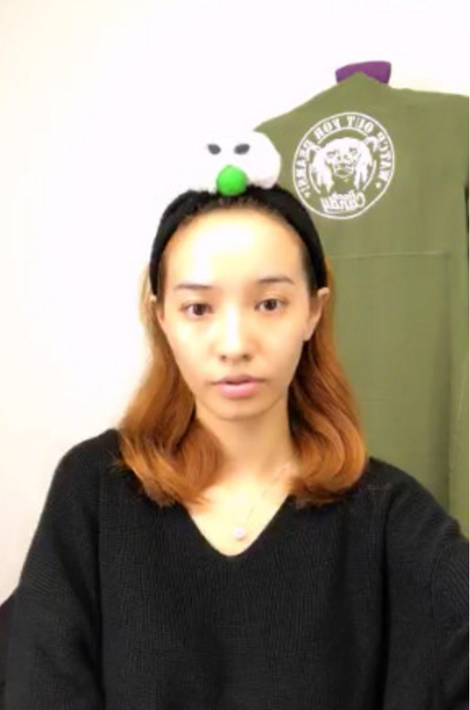 欧弟妻子郑云灿素颜直播