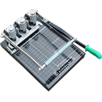 Golden Eagle QD-A Punching Paper Machine Personnel File Punching loading machine Three-hole punching machine with cutting knife aggravating type