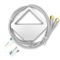 High gain omnidirectional WIFI wireless network card antenna router antenna two 6D with extension cord SMA inner hole