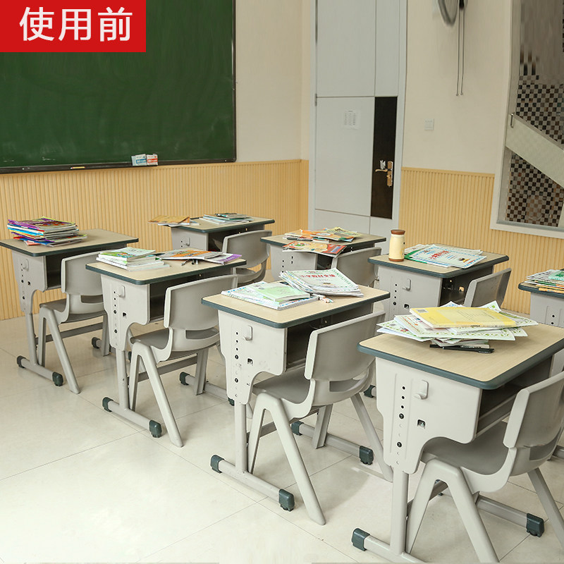 学生书桌挂袋书桌神器多功能挂书袋资料书本收纳袋加厚课桌挂袋