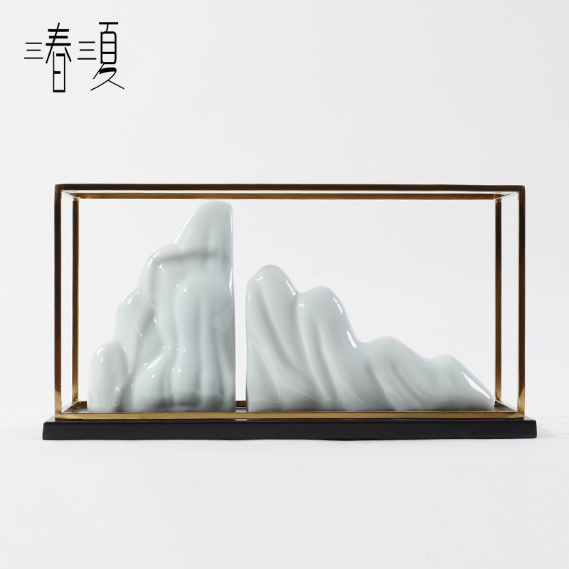 New Chinese style creative ceramic mountain furnishing articles the soft outfit zen floor sample room sitting room porch household act the role ofing is tasted