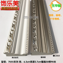 European-style white PS material European-style decorative lines Mirror frame line Photo frame frame cross stitch frame line factory direct sales