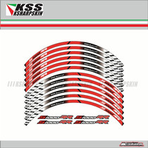 KSHARPSKIN BMW S1000RR 3M Color reflective special rim stickers Steel rim Decals Wheel Stickers