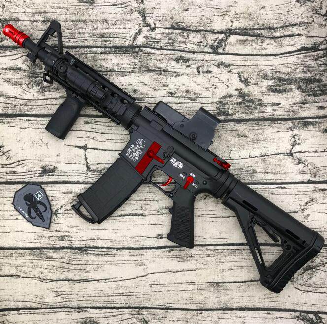 锦明8代m4水弹枪下供弹连发电动成人真人cs水弹抢儿童男孩玩具枪