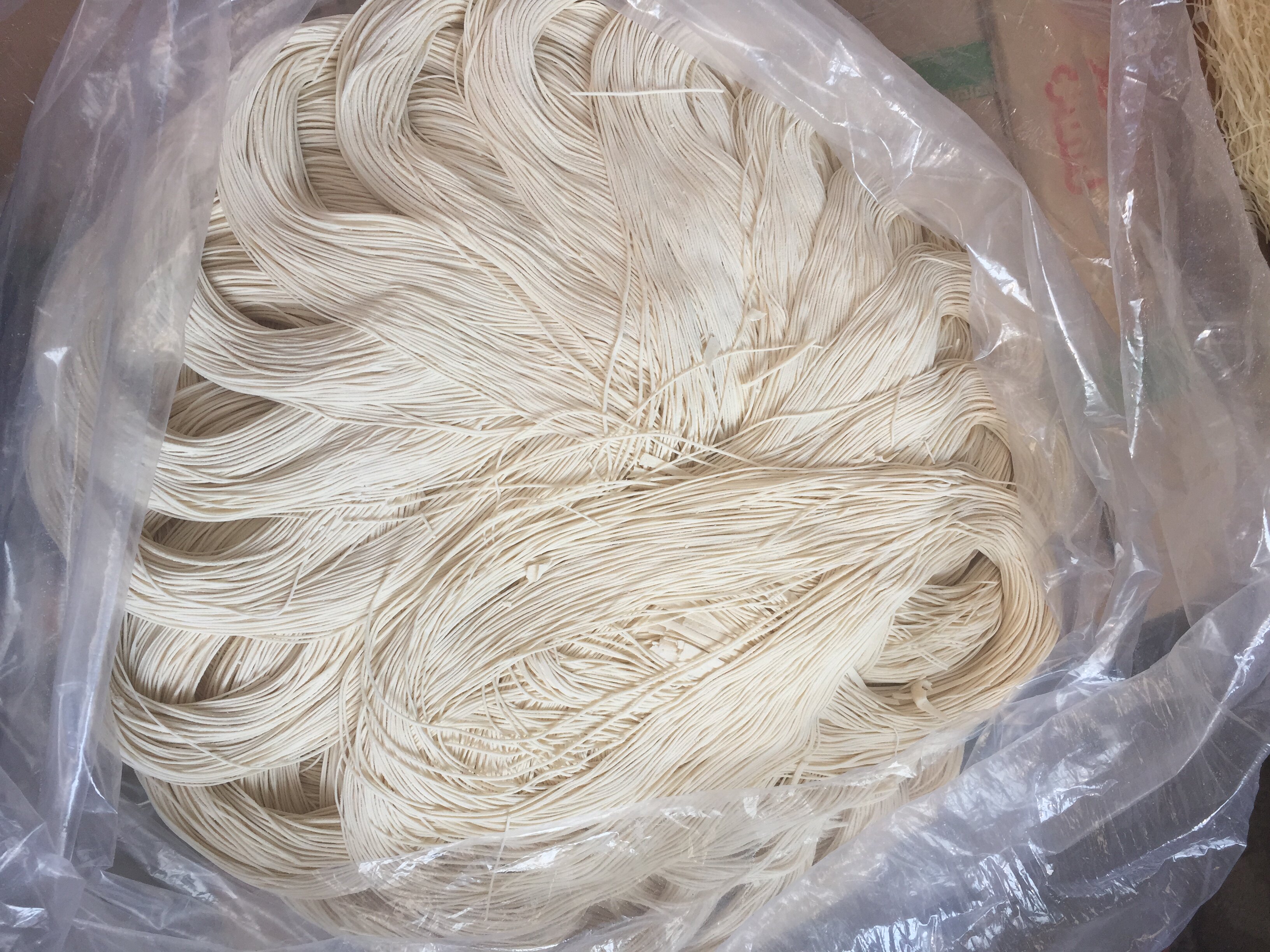 温州特产南山古法手工索面 土素面 线面 长寿面 月子面5斤散装