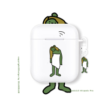 Creative airpods1 2 generation protective sleeves apply Apple pro3 generation headphone shell transparent soft cute anti-fall tpu