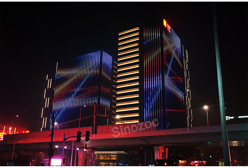 altones埃拓斯led线条灯桥梁楼体户外亮化1m洗墙灯05m酒店跑马灯