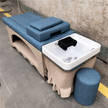 New Thai hair shampoo bed barber shop hair salon dedicated full lying massage punch bed factory direct water therapy bed