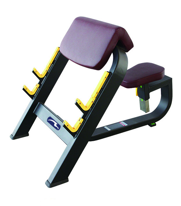 二头肌训练器牧师椅健身房私教商用家用力量型室内健身器材