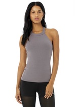 Alo sexy threaded neck Yoga Yoga vest (no chest pad) Ribbed Insight Tank