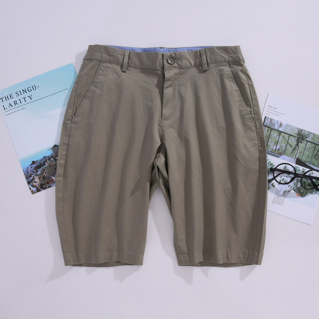 Real West shorts men's tide 2020 summer new products youth loose casual solid color five-point pants stretch shorts Real West shorts men's tide 2020 summer new products youth loose casual solid color five-point pants stretch shorts