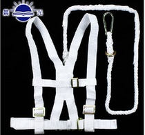 Morning light double back outdoor construction safety rope Safety belt Aerial work Climbing high altitude insurance belt safety buckle