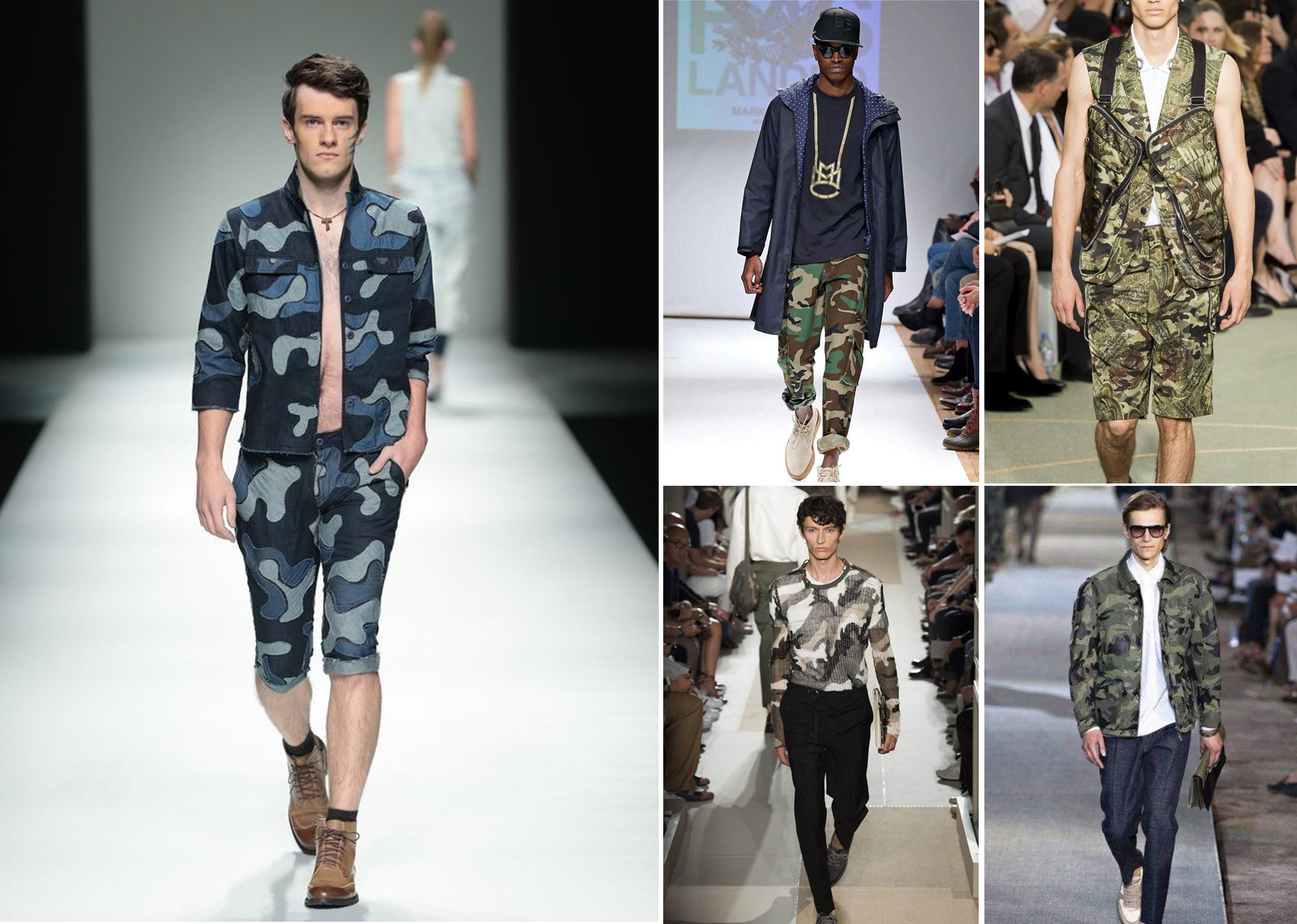 时尚灵感指南│夏天穿迷彩是男人的浪漫