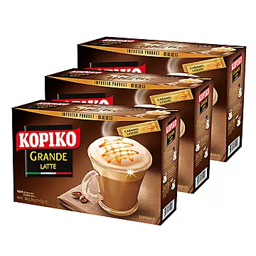 【KOPIKO】意式三合一拿铁咖啡3盒[3元优惠券]-寻折猪