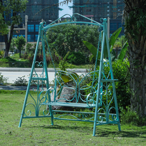 Balcony swing outdoor courtyard swing hanging chair courtyard garden Outdoor Rocking Chair home leisure double chair