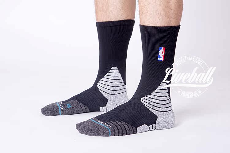 nba stance篮球袜子精英赞助袜子毛巾底加厚