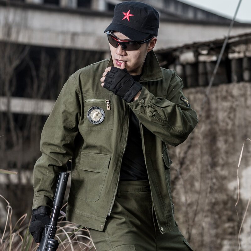 山地兵户外迷彩服军训服作训服军迷套装野战服防刮耐磨男女工作服