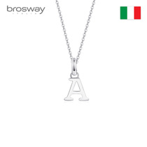 tjminibrosway European and American fashion series tide decoration letter necklace pendant female clavicle chain Tanabata gift