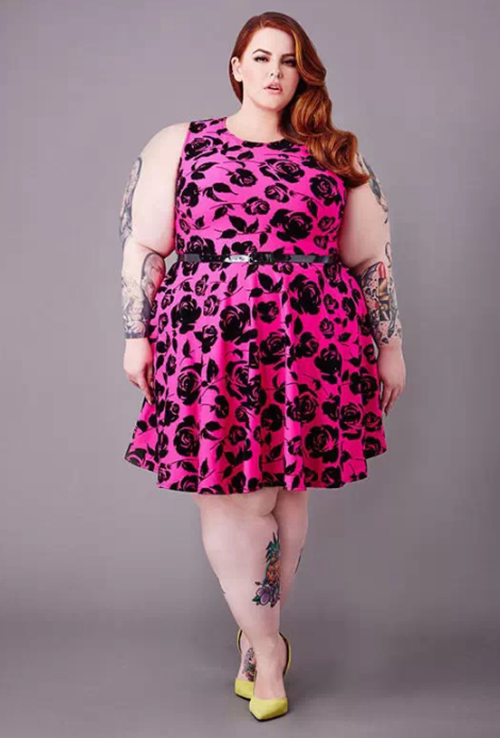 234斤的她是最火的模特之一,美得逆天