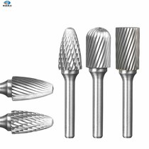 Rotary file Tungsten steel milling cutter Metal electric grinding grinding head Cemented carbide rotary milling cutter Aluminum round electric file head