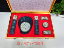 Trilobite fossil specimen gift strange stone ornamental stone with gift box natural original stone study Four Treasures Lingbi Stone