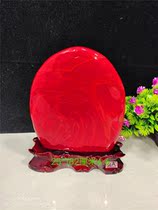 Exquisite stone Uruguay blood stone agate tree fossil strange stone ornamental stone ornamental stone ornamental stone ornaments gift collection