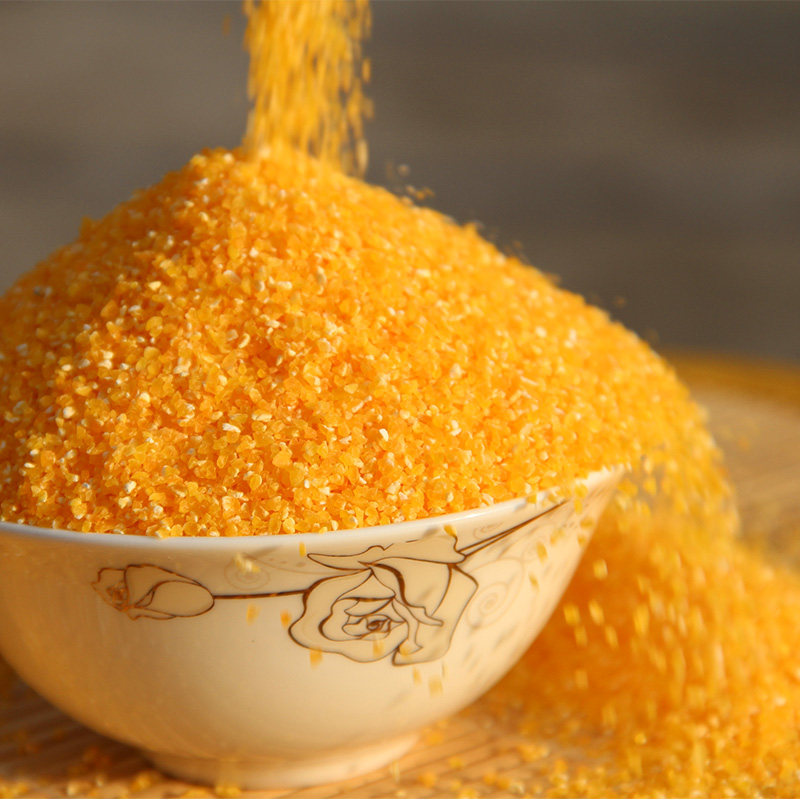 玉米糁农家自产玉米珍玉米渣新鲜玉米粉碎500g玉米碎河南包邮