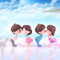 Lovers landscaping decoration flower pots bryophyte ornaments Moss micro landscape fleshy small bonsai rainforest cylinder ornaments