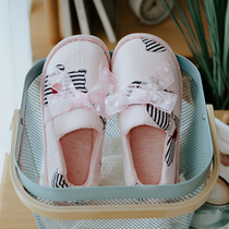Moon Sub Shoes Summer Thin bag heel cute June 7 breathable pregnant woman shoes non-slip soft bottom summer thick bottom postpartum slippers