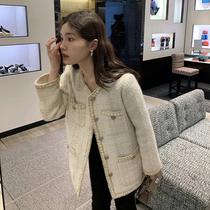 Sandro asw small fragrant windy with coat daughter 2022 autumn new French style famous Korean temperament Korean version blouse