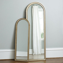 Nordic minimalist ins full-body floor mirror clothing store fitting mirror Net red home bedroom wall hanging mirror