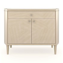 Light luxury American solid wood porch cabinet champagne gold simple living room Hall Cabinet decoration Cabinet Post Modern sideboard shoe cabinet