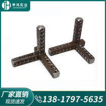 Visual figure nine folding material three - way connector Weitu control cabinet accessories PS cabinet stainless steel three - way