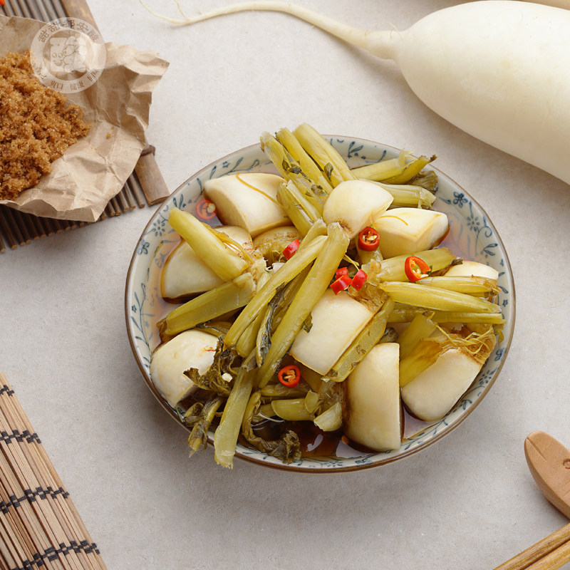甜甜都安酸 广西酸野秘制泡椒萝卜泡菜零食特产酸甜辣糖醋萝卜头