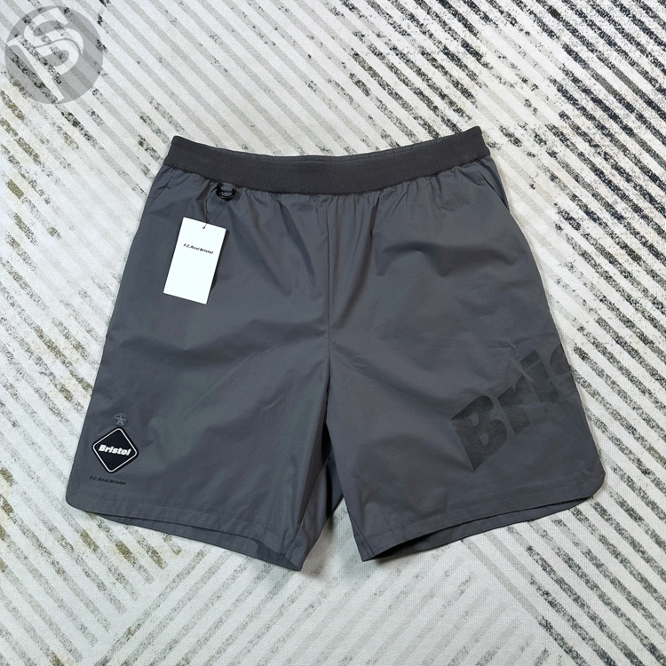 折扣现货FCRB 4WAY STRETCH SLASH SHORTS机能速干运动短裤沙滩裤