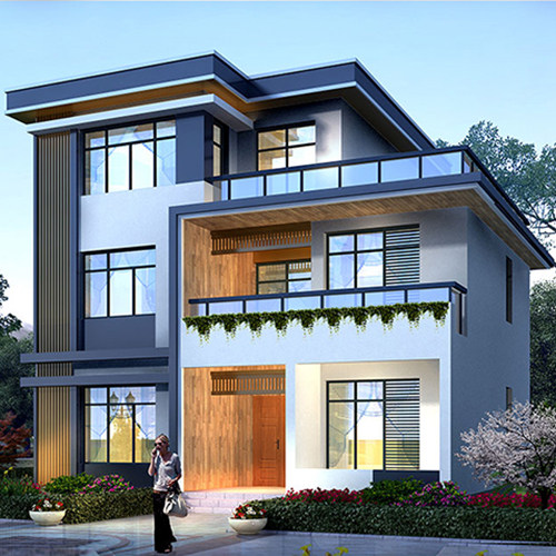 农村小别墅设计图/农村自建房/别墅设计图纸/效果图大全/房咖别墅设计