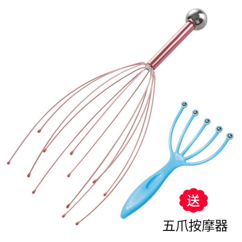 head massager scratching head octopus head massager scratching scalp claw non-soul extraction extractor artifact
