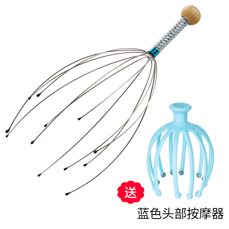 head massager scratching head octopus head massager scratching scalp claw non-soul extraction extractor artifact
