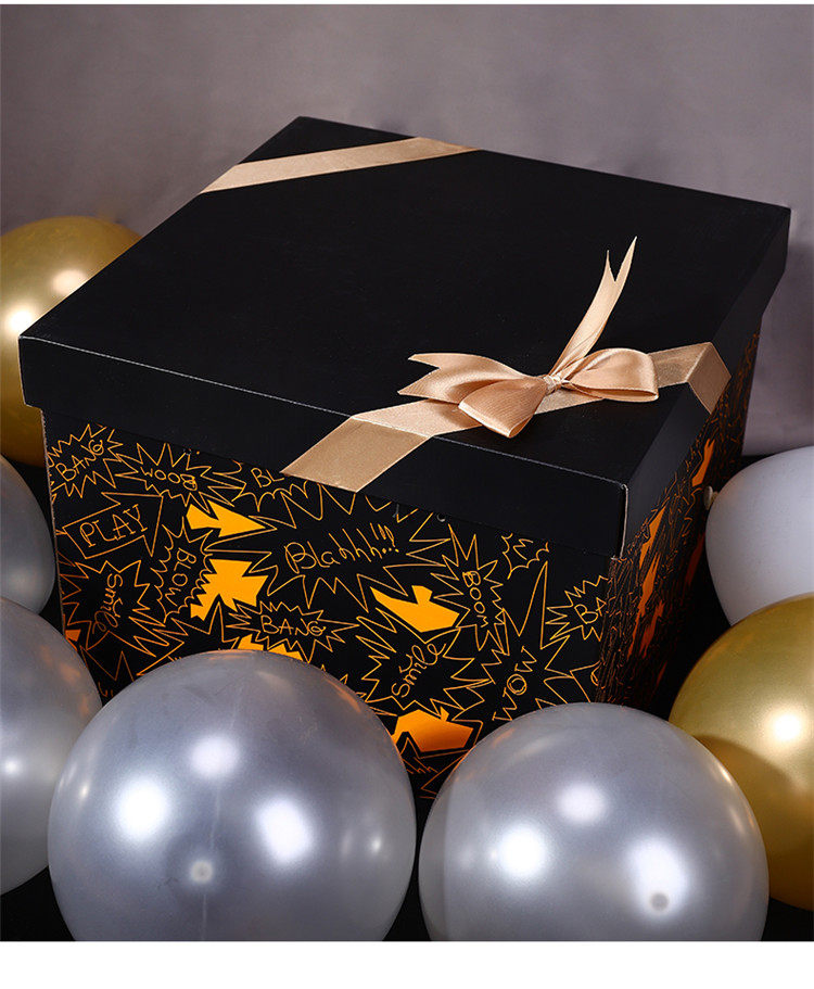 超大礼物盒包装盒大号空盒圣诞生日礼盒男生款特大零食盒子空箱子