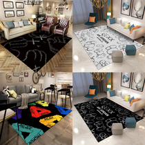 Original tidal card Personality Living Room Net Red Identical creative carpet Bedrooms full of cuddly cloakroom Earth Cushion