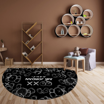Original Tide Card Semi-circle In Doormat Individuality Net Red Carpet Small Daisy Entrance door Entrance Mat door Hall Slip Mat