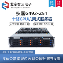 Technology Gia G492-Z51 Dual AMD EPYC 10 Way A16 64G Graphics Card Deep Learning GPU Server