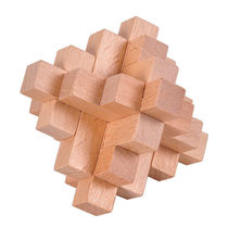 fifteen Tong Luban Lock Ruban Box Classical Puzzle Toy Kongming Lock Burn Brain Puzzle Round Ball Lock