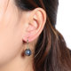 Pearl ear rings female S925 sterling silver natural Baype ear pendant simple ear hook temperament earrings wild high-level earrings Pearl ear rings female S925 sterling silver natural Baype ear pendant simple ear hook temperament earrings wild high-level earrings