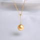 Pearl Pendant Female 925 Sterling Silver Y-chain Clavicle Chain Korean Simple Necklace Wild Single Fashion Shell Bead Pendant Pearl Pendant Female 925 Sterling Silver Y-chain Clavicle Chain Korean Simple Necklace Wild Single Fashion Shell Bead Pendant