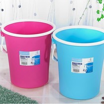 Camellia trash can without lid clip bag household plastic trash can without lid trash can bathroom kitchen living room