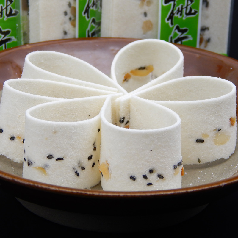 正宗重庆特产 合川桃片 云片糕1000g免邮 桃片